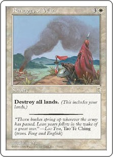 戦の惨害/Ravages of War》[PTK] 白R | 日本最大級 MTG通販サイト