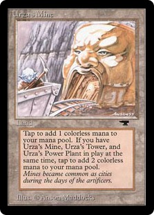 Foil】(370)□ボーダーレス□《ウルザの鉱山/Urza's Mine》[2XM-BF