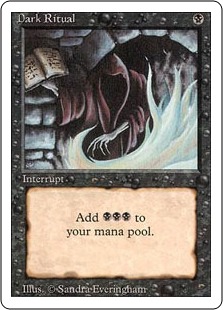 暗黒の儀式/Dark Ritual》[3ED] 黒C | 日本最大級 MTG通販サイト