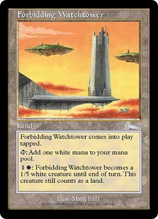 近づきがたい監視塔/Forbidding Watchtower》[10ED] 土地U | 日本最大