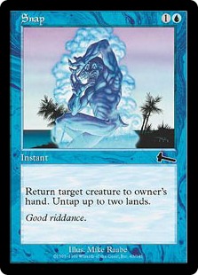 Foil】《断絶/Snap》[ULG] 青C | 日本最大級 MTG通販サイト「晴れる屋」