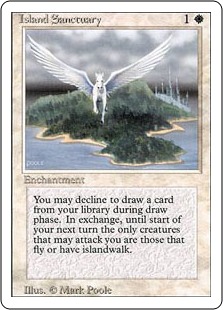 孤島の聖域/Island Sanctuary》[LEB] 白R | 日本最大級 MTG通販サイト