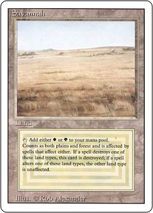 Savannah》[3ED] 土地R | 日本最大級 MTG通販サイト「晴れる屋」