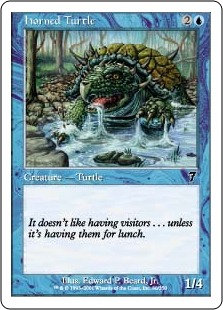 角海亀/Horned Turtle》[7ED] 青C | 日本最大級 MTG通販サイト「晴れる屋」