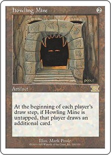 吠えたける鉱山/Howling Mine》[CMD] 茶R | 日本最大級 MTG通販サイト
