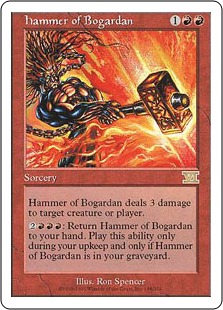 Foil】《ボガーダンの鎚/Hammer of Bogardan》[FAL] 赤R | 日本最大級