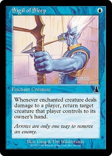 Foil】《眠りの印形/Sigil of Sleep》[UDS] 青C | 日本最大級 MTG通販