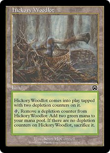 Foil】《ヒッコリーの植林地/Hickory Woodlot》[MMQ] 土地C | 日本最大