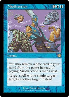Foil】《誤った指図/Misdirection》[MMQ] 青R | 日本最大級 MTG通販