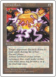 呪われた拷問台/Cursed Rack》[4ED] 茶U | 日本最大級 MTG通販サイト