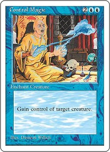 □黒枠□《支配魔法/Control Magic》[4EDBB] 青U | 日本最大級 MTG通販