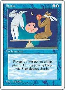 停滞/Stasis》[2ED] 青R | 日本最大級 MTG通販サイト「晴れる屋」