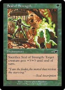 力の印章/Seal of Strength》[NEM] 緑C | 日本最大級 MTG通販サイト