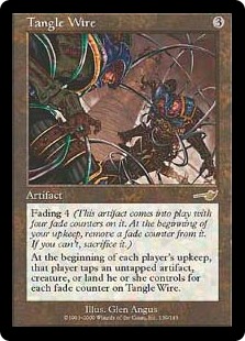からみつく鉄線/Tangle Wire》[NEM] 茶R | 日本最大級 MTG通販サイト