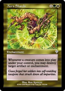 オーラの破片/Aura Shards》[INV] 金U | 日本最大級 MTG通販サイト