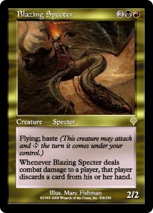 燃え立つ死霊/Blazing Specter》[INV] 金R | 日本最大級 MTG通販サイト