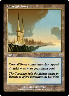 沿岸の塔/Coastal Tower》[INV] 土地U | 日本最大級 MTG通販サイト