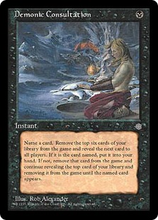 Foil】(181)《Demonic Consultation》[MB2] 黒U | 日本最大級 MTG通販