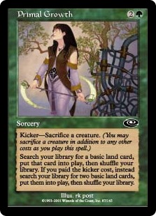 Foil】《原初の成長/Primal Growth》[PLS] 緑C | 日本最大級 MTG通販