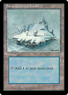 冠雪の山 Foil コールドスナップ 冠雪の山 Foil コールドスナップ 冠雪