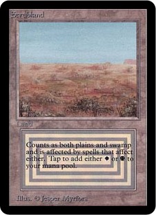 MTG 英語 Plateau 3ED リバイズド デュアラン デュアルランド mtg