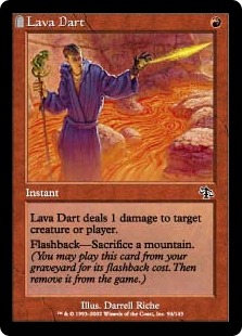 溶岩の投げ矢/Lava Dart》[JUD] 赤C | 日本最大級 MTG通販サイト