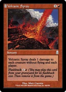溶岩の飛散/Volcanic Spray》[ODY] 赤U | 日本最大級 MTG通販サイト