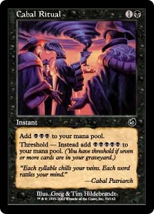 陰謀団の儀式/Cabal Ritual》[TOR] 黒C | 日本最大級 MTG通販サイト