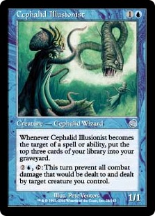 セファリッドの幻術師/Cephalid Illusionist》[TOR] 青U | 日本最大級