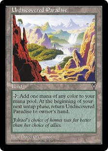 知られざる楽園/Undiscovered Paradise》[VIS] 土地R | 日本最大級 MTG