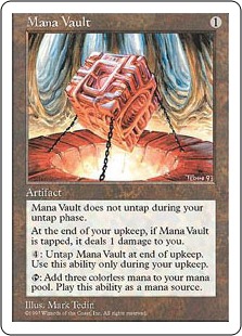 魔力の櫃/Mana Vault》[4ED] 茶R | 日本最大級 MTG通販サイト「晴れる屋」