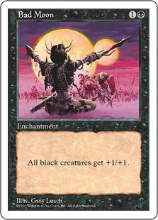 不吉の月/Bad Moon》[DD3・GvL] 黒R | 日本最大級 MTG通販サイト