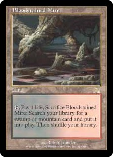 血染めのぬかるみ/Bloodstained Mire》[ONS] 土地R | 日本最大級 MTG