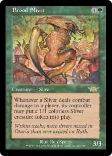 繁殖スリヴァー/Brood Sliver》[LGN] 緑R | 日本最大級 MTG通販サイト