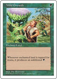 Foil】《繁茂/Wild Growth》[7ED] 緑C | 日本最大級 MTG通販サイト