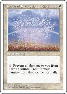 白の防御円/Circle of Protection: White》[LEB] 白C | 日本最大級 MTG