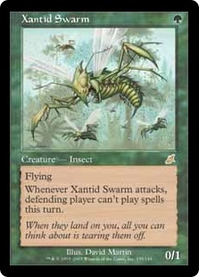 Foil】《ザンティッドの大群/Xantid Swarm》[SCG] 緑R | 日本最大級