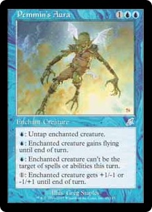 Foil】《ペミンのオーラ/Pemmin's Aura》[SCG] 青U | 日本最大級 MTG