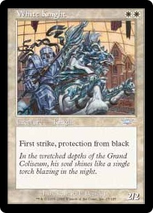 白騎士/White Knight》[5ED] 白U | 日本最大級 MTG通販サイト「晴れる屋」
