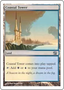 Foil】《沿岸の塔/Coastal Tower》[8ED] 土地U | 日本最大級 MTG通販