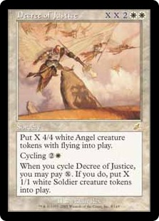 正義の命令/Decree of Justice》[SCG] 白R | 日本最大級 MTG通販サイト