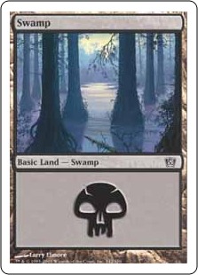 買取：【Foil】(342)《沼/Swamp》[8ED] 土地 | 日本最大級 MTG通販