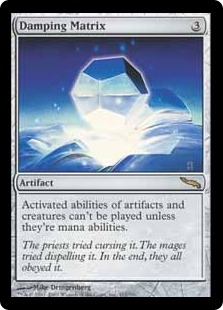 減衰のマトリックス/Damping Matrix》[MRD] 茶R | 日本最大級 MTG通販