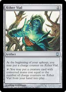 買取：《霊気の薬瓶/AEther Vial》[DST] 茶U | 日本最大級 MTG通販