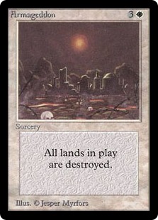 ハルマゲドン/Armageddon》[LEB] 白R | 日本最大級 MTG通販サイト