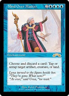 精神力/Mind Over Matter》[EXO] 青R | 日本最大級 MTG通販サイト