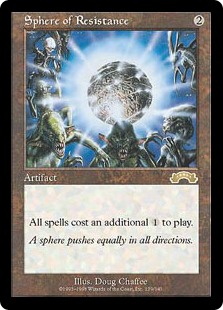 抵抗の宝球/Sphere of Resistance》[EXO] 茶R | 日本最大級 MTG通販
