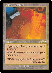 裏切り者の都/City of Traitors》[EXO] 土地R | 日本最大級 MTG通販