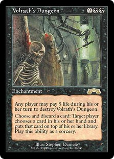 ヴォルラスの地下牢/Volrath's Dungeon》[EXO] 黒R | 日本最大級 MTG