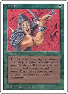 狂暴化/Berserk》[LEB] 緑U | 日本最大級 MTG通販サイト「晴れる屋」